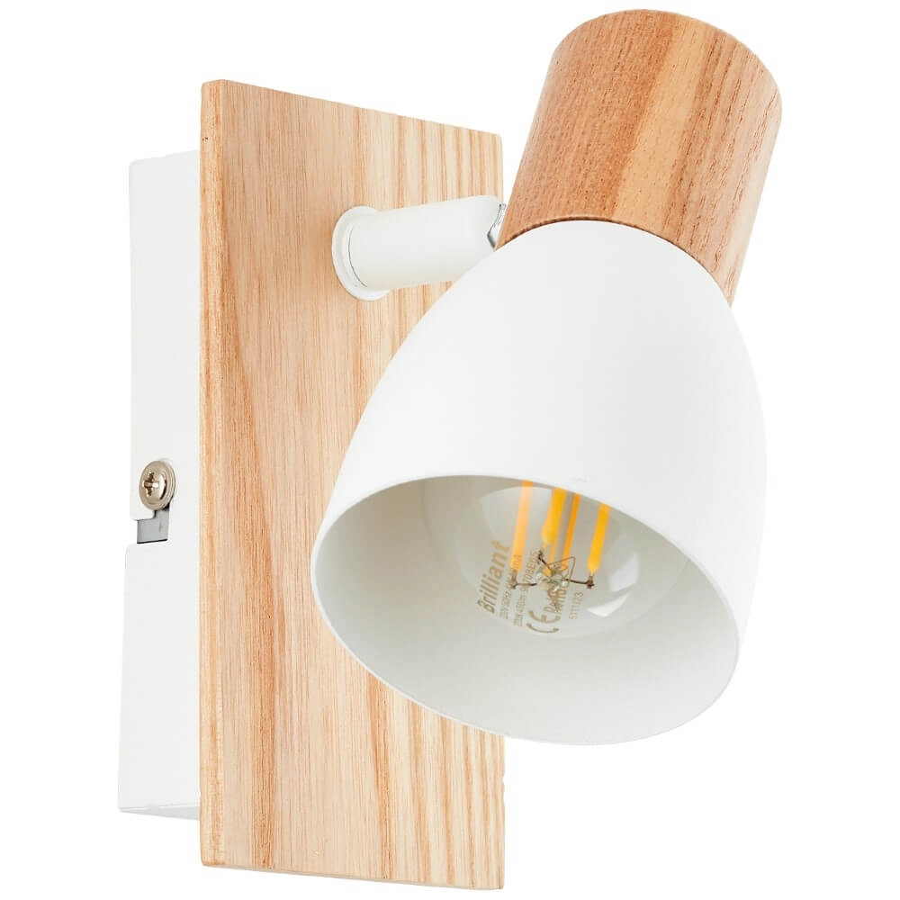 Wandlampe Daintree Weiß Brilliant 4004353408656