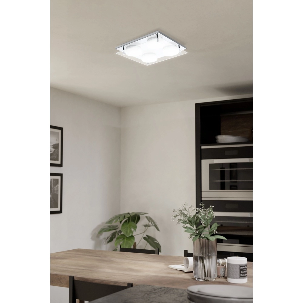 Design-Deckenlampe Abiola 4-Licht Chrom Eglo 9002759753290