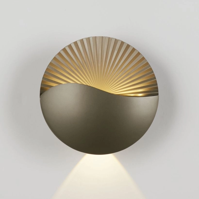 Moderne Wandleuchte Sunrise Bronze