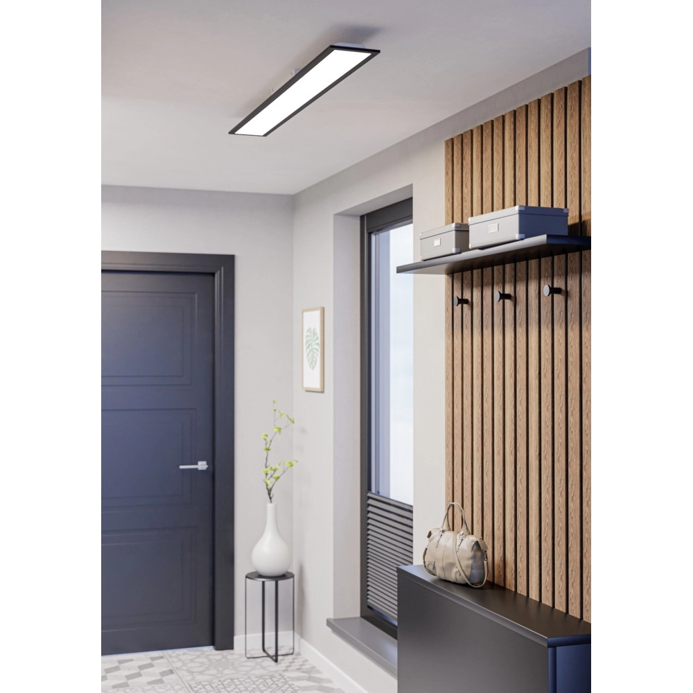 Deckenlampe Moradillo 3-Stufen CCT schwarz 14,5cm Eglo 9008606340033