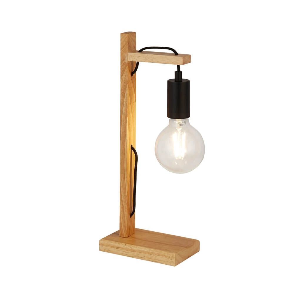 Tischlampe Holz Woody Searchlight 5053423192567