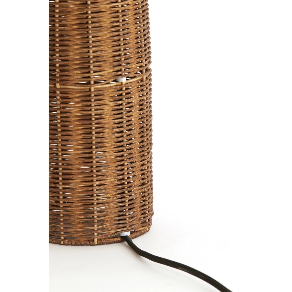 Rattan-Tischlampe Mandor Ø 28,5 cm – natürliches Rattan Light & Living 8717807820619