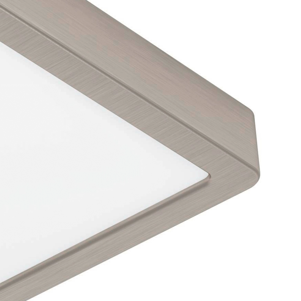 Deckenleuchte aus Edelstahl Fueva 5 16 x 16 cm Eglo 9008606244928