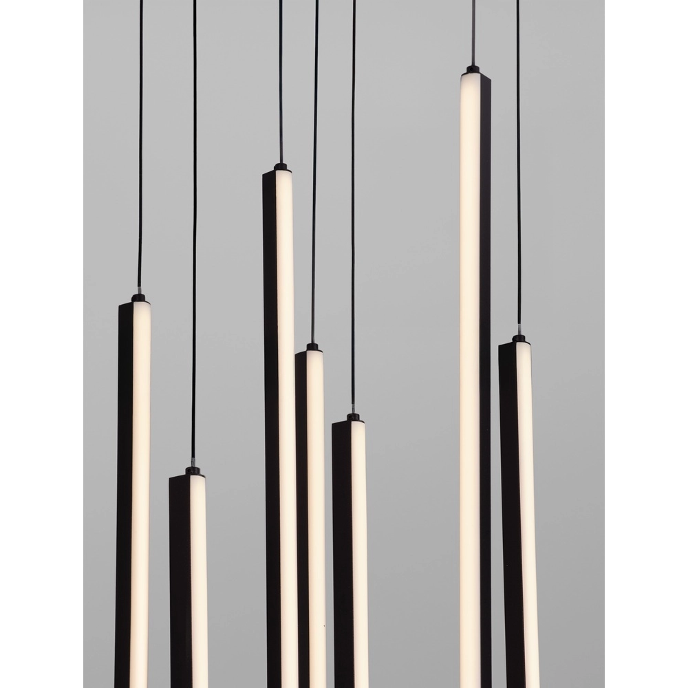 Design-Pendelleuchte Gratta schwarz Ø 50cm Lyora 5212017468536