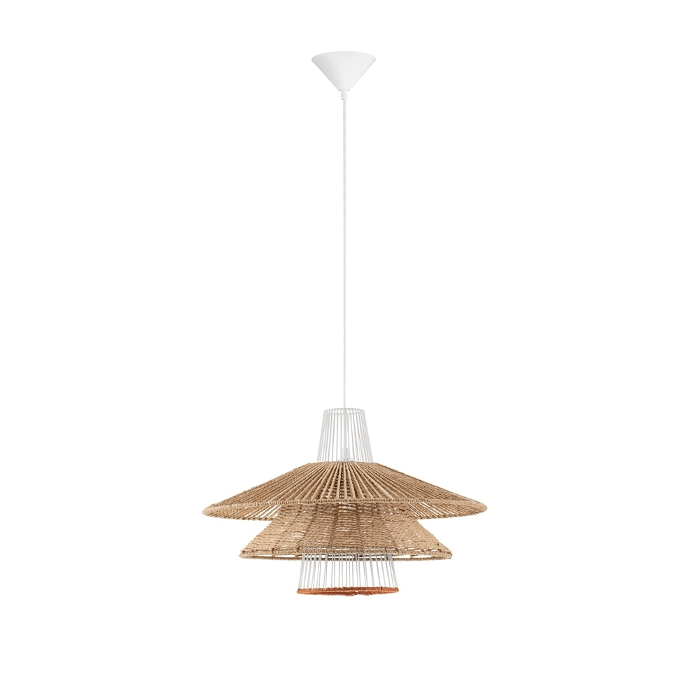 Rattan Pendelleuchte Kao Ø 50cm Lyora 5212017477279