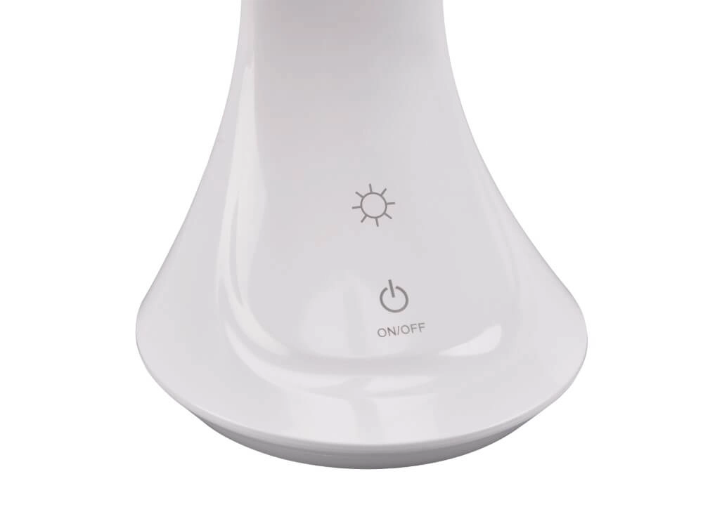Tischlampe Patty weiß mit Alarmfunktion Trio 4017807559118