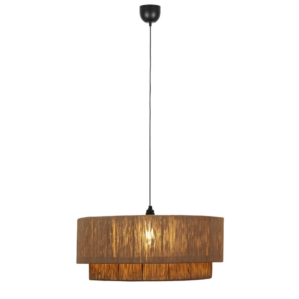 Hängelampe aus Seil Smilla Ø 60cm Trio 4017807628265