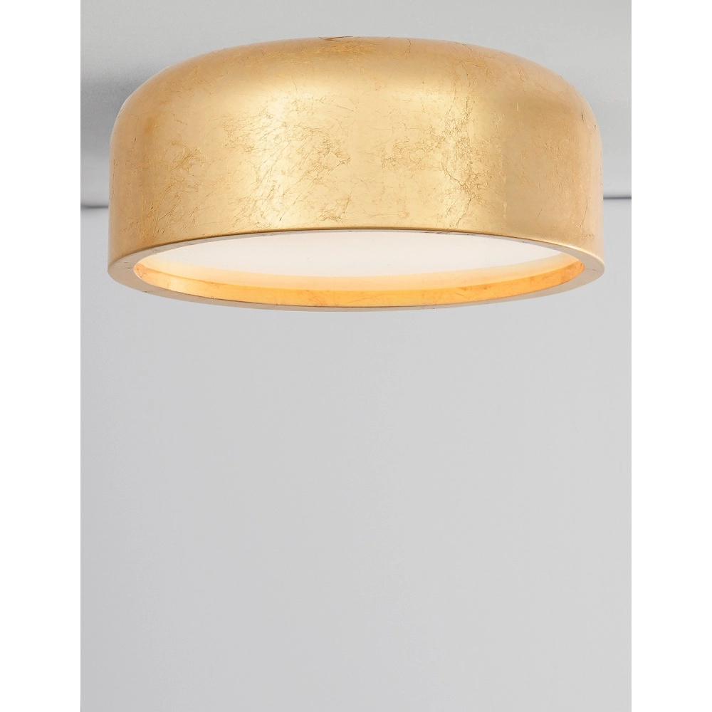 Design-Deckenleuchte Perleto gold Ø 35cm