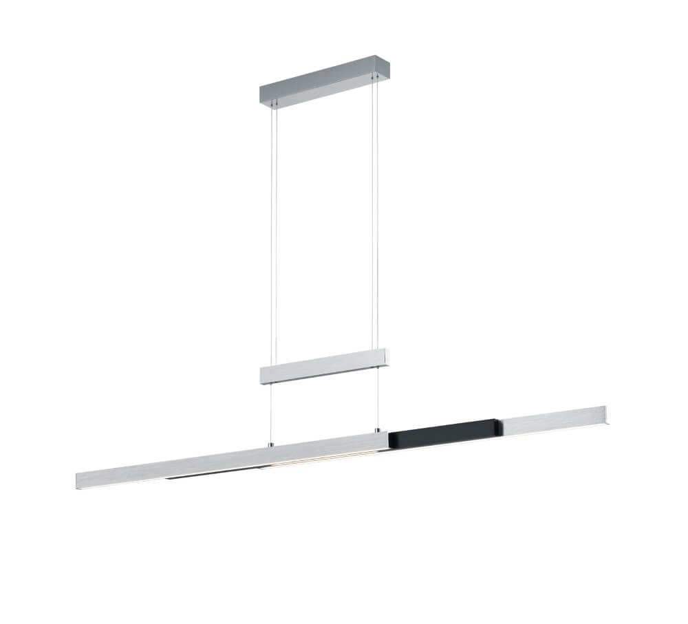 Hängelampe Trajan gebürstetes Metall Trio 4017807504439