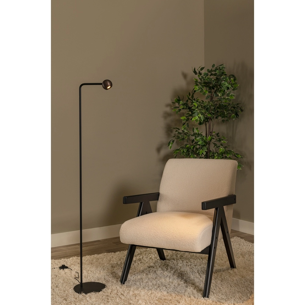 Design-Stehlampe Montana Kaffeebraun Premium by Lucide 5411212680211