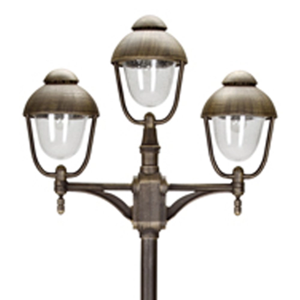 Außenleuchte 3 Lichter Jardi 228 cm - bronze Albert 4007235520415