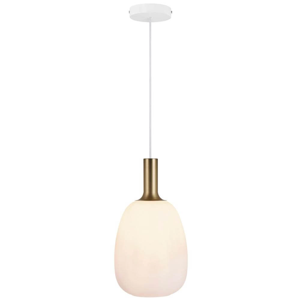Pendelleuchte aus Glas Alton Ø 23cm weiß Nordlux 5701581413788