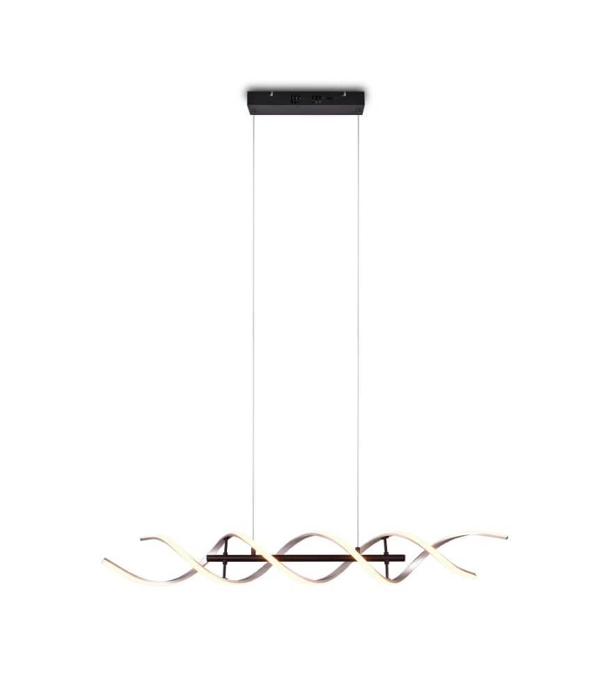 Design-LED-Hängelampe Sequence gebürstetes Metall Trio 4017807540710
