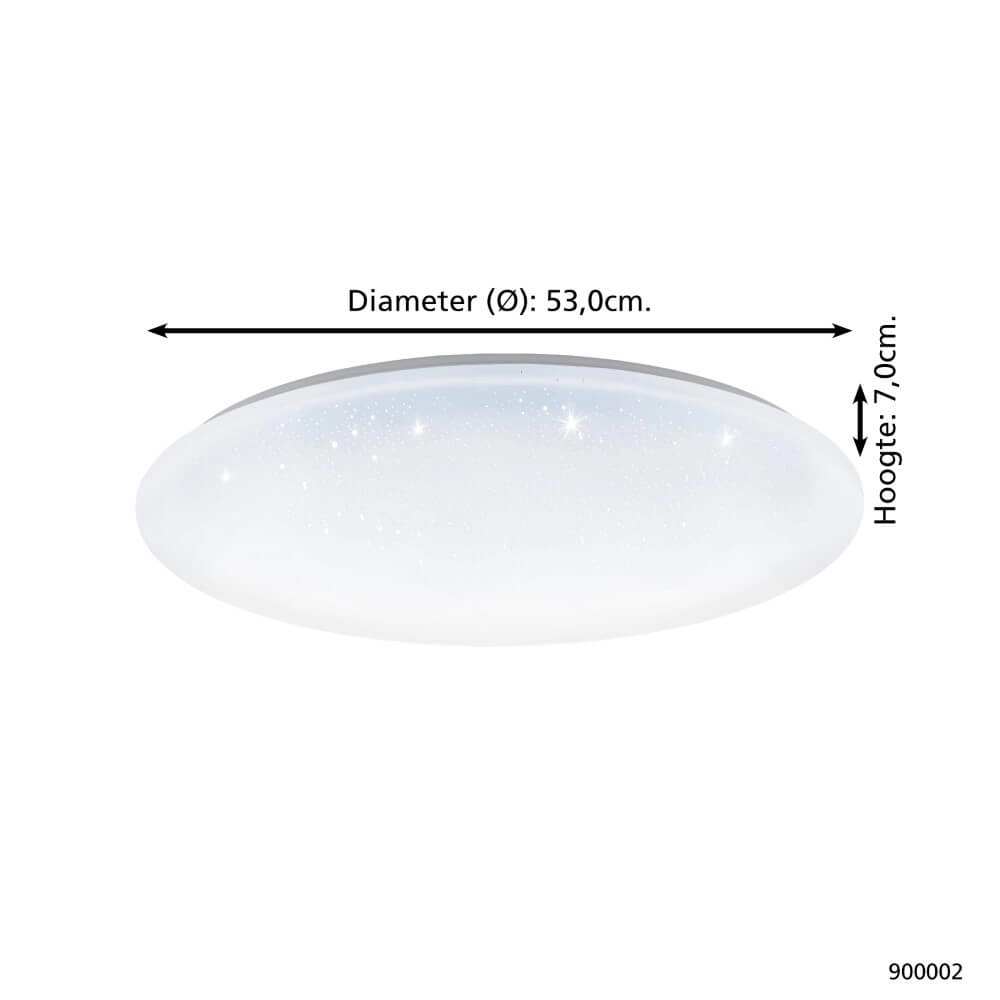 Deckenlampe Zigbee Totari-Z Ø 53cm Eglo 9008606221486