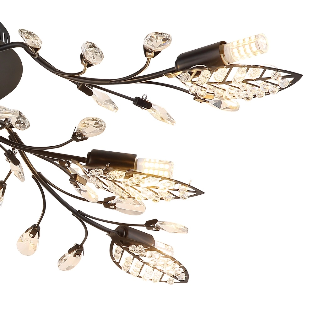 Klassische Deckenlampe Janis Schwarz Globo 9007371572151
