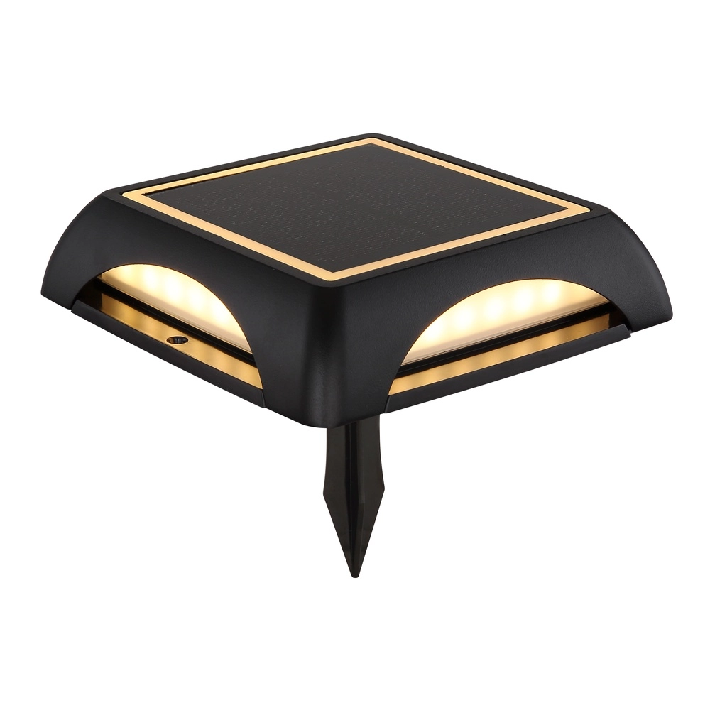 Spike-Licht Akron Black Solar