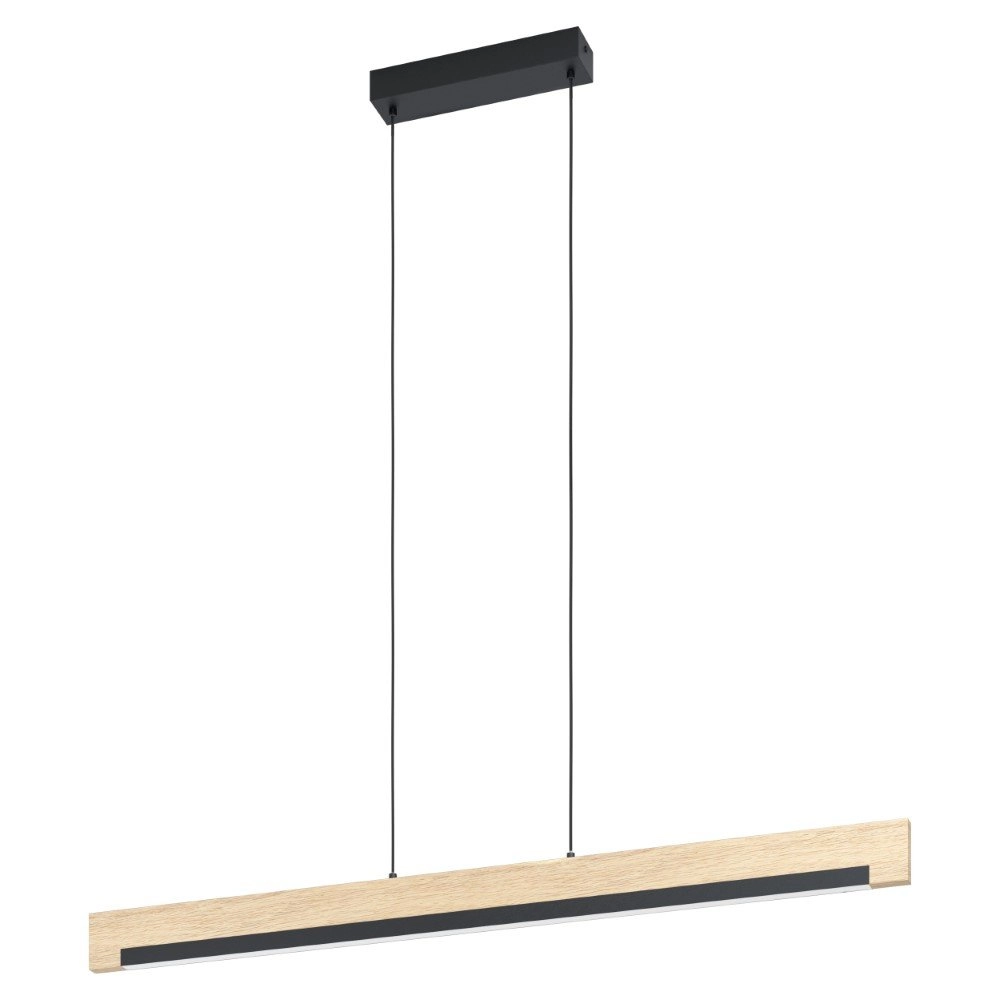 LED Hängelampe Camacho Holz