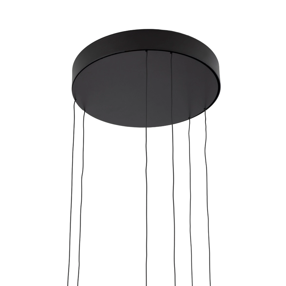 Design-Pendellampe Circolo Led schwarz Ø 60cm Lyora 5903139116473