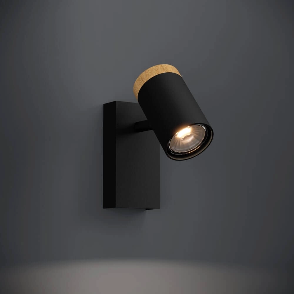Schwarzer Wandstrahler Cartagena Stars of Light 9002759396473
