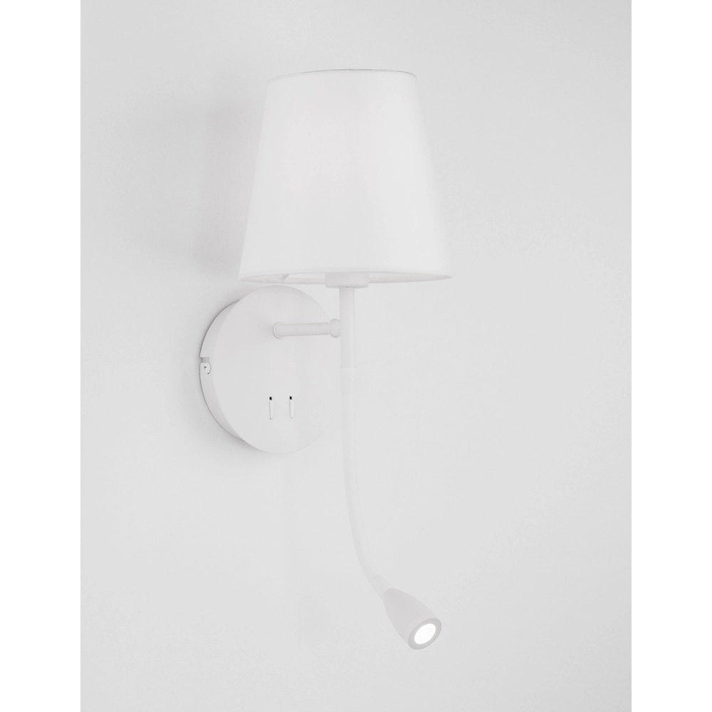 Nachttischlampe Nia weiß Lyora 5212017427113
