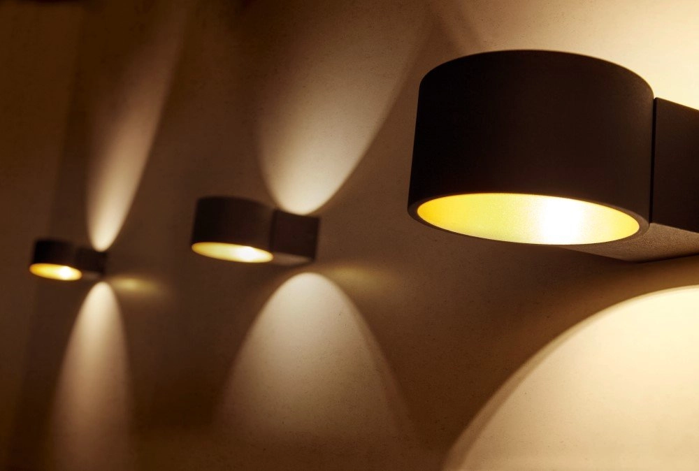 LED-Wandleuchte Lacapo schwarz Trio 4017807306309