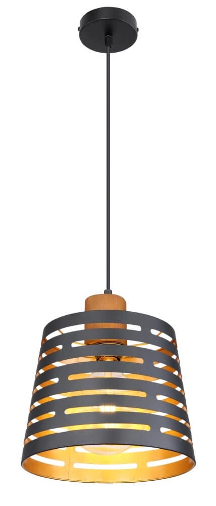 Ländliche Hängelampe Ablona Ø 25cm Globo 9007371408245