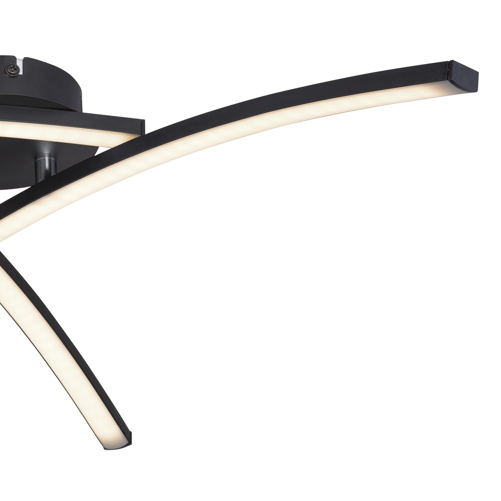 Design-Deckenlampe Tansy I Schwarz Globo 9007371401604