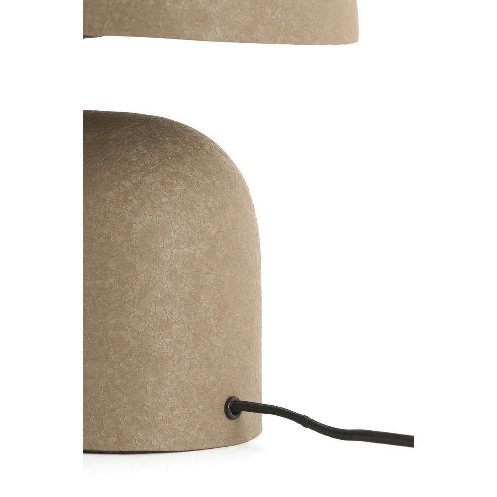 Tischlampe Todd Oval – matt dunkelbraun Light & Living 8717807818906