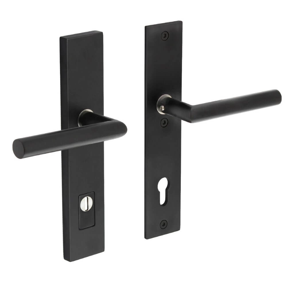 Hintertür-Hardware Aurano Kernzugschutz PC 92mm gerade schwarz
