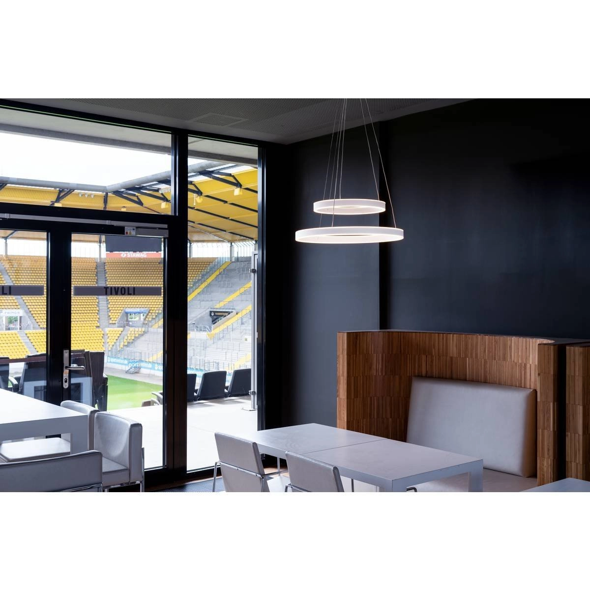 LED Hängelampe One 2-Ringe Ø 60 cm weiß SLV 4024163249164