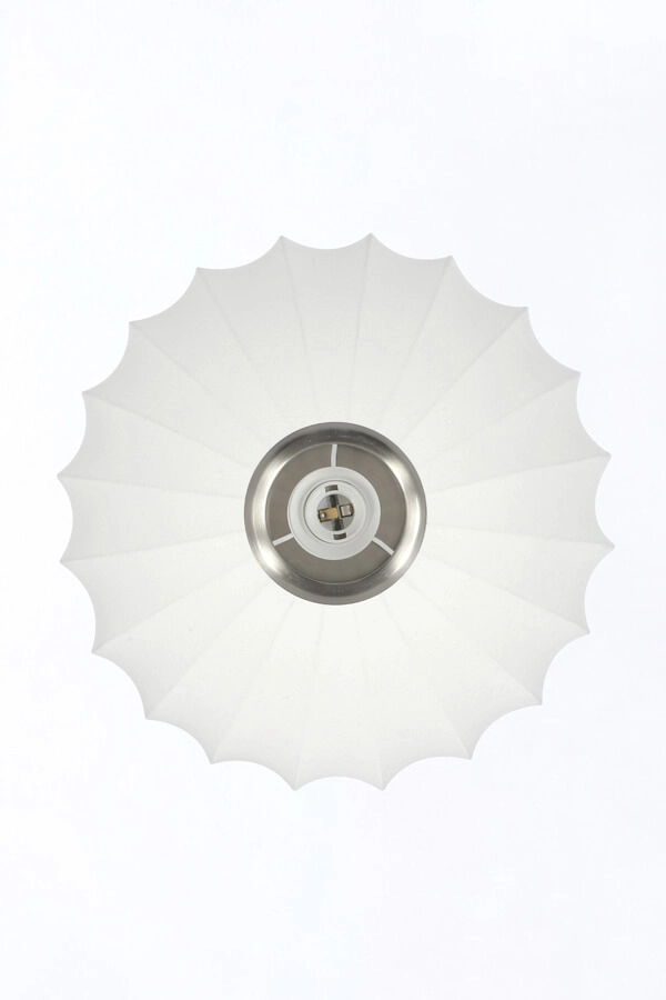 Japandi Deckenleuchte Fay Ø 40cm weiß Light & Living 8717807760434