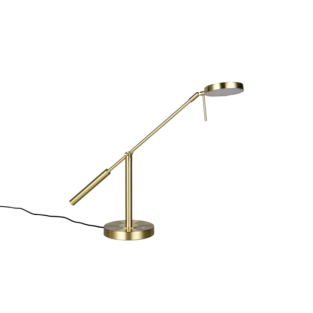 Schreibtischlampe Monza Messing Trio 4017807693294