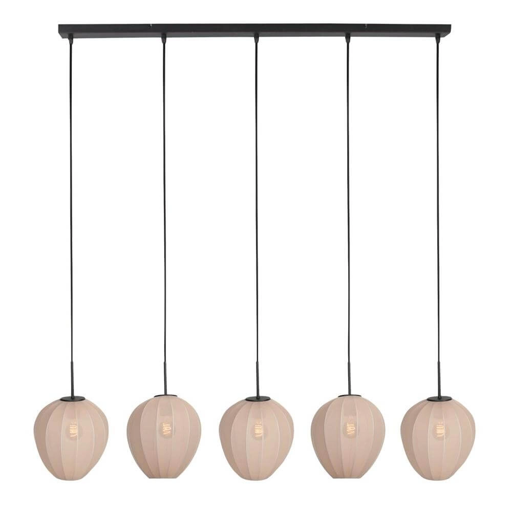 Pendelleuchte HaloSwap mit 5 Sahnekappen Steinhauer 8712746179699