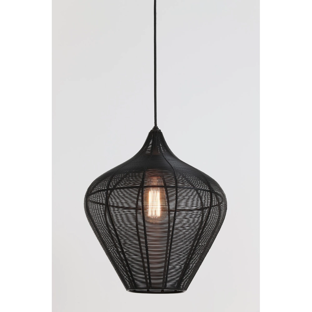 Pendellampe Alvaro schwarze Ø 36cm Light & Living 8717807602581