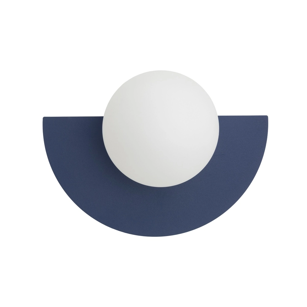 Wandlampen-Hälfte Saturn Marineblau