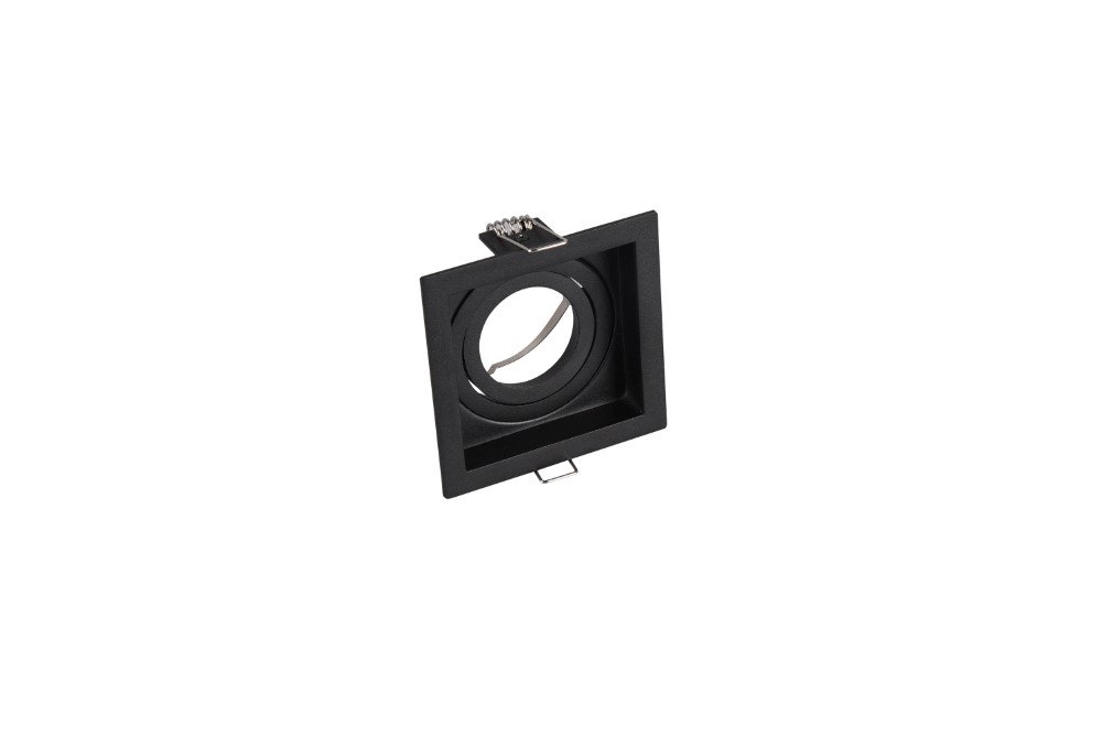 Strahler Kenai GU10 quadratisch schwarz Trio 4017807455977