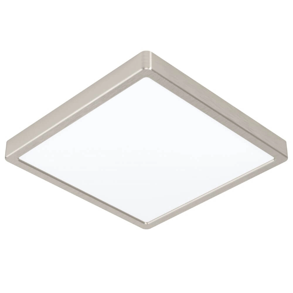 Deckenlampe Zigbee Fueva-Z 28,5 x 28,5 cm Edelstahl Eglo 9002759988524