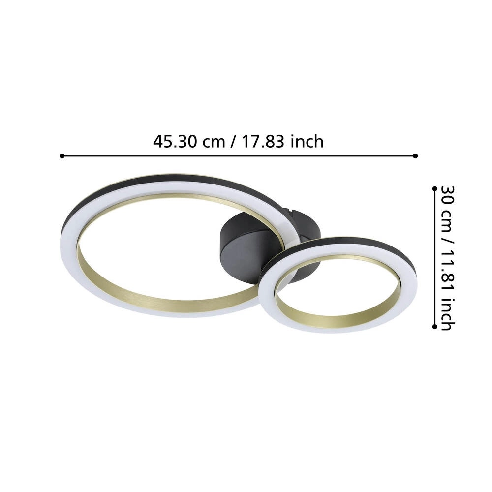 Deckenlampe Calliera Runde Bauform Eglo 9008606316113