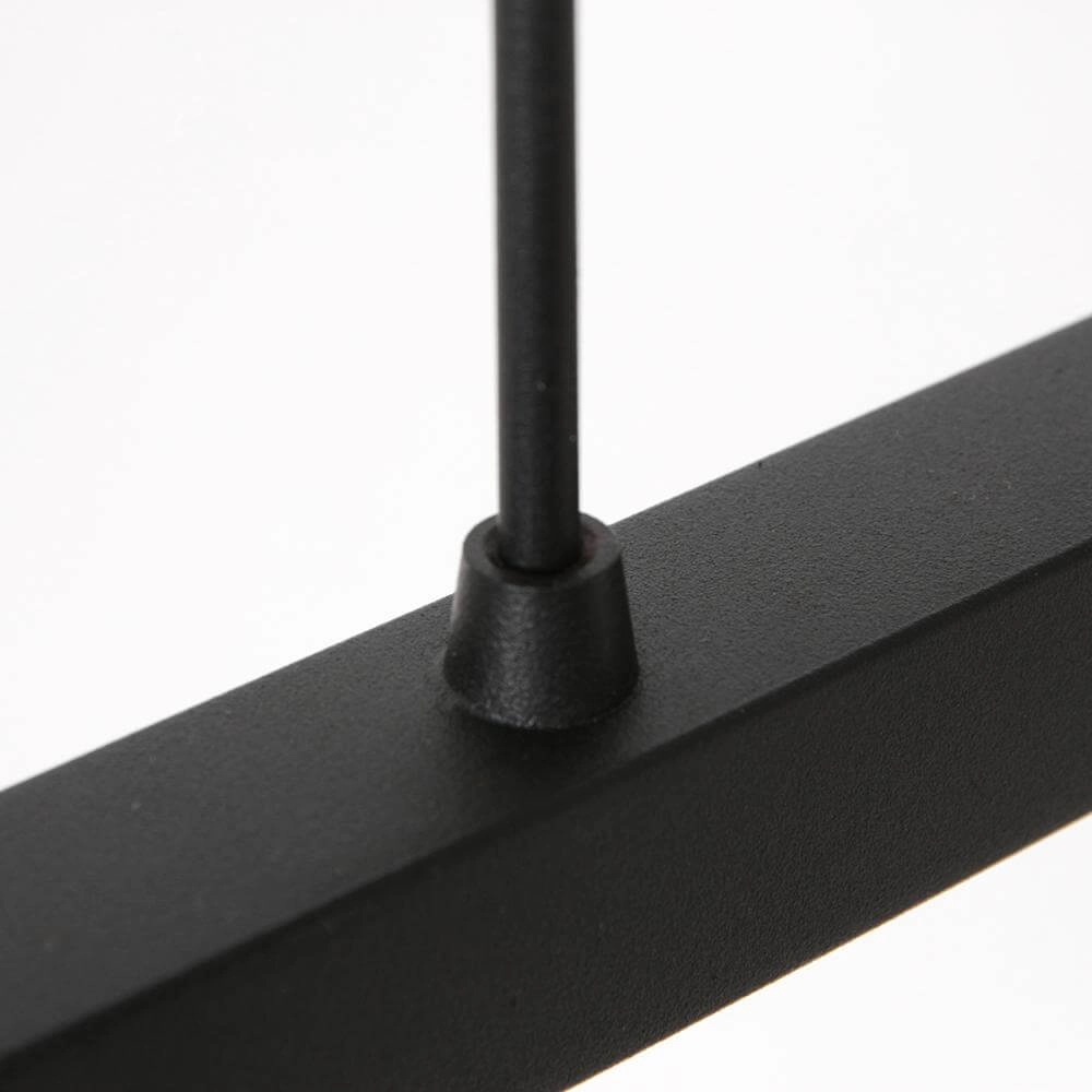 3-flammige Pendelleuchte Stang schwarz mit Bambus Steinhauer 8712746172423