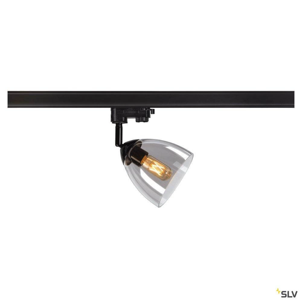 3-Phasen-Lampe Para Cone schwarzer Rauch