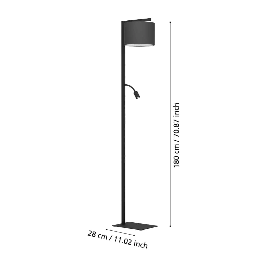 Schicke Leselampe Foligno 180cm Stars of Light 9008606221295