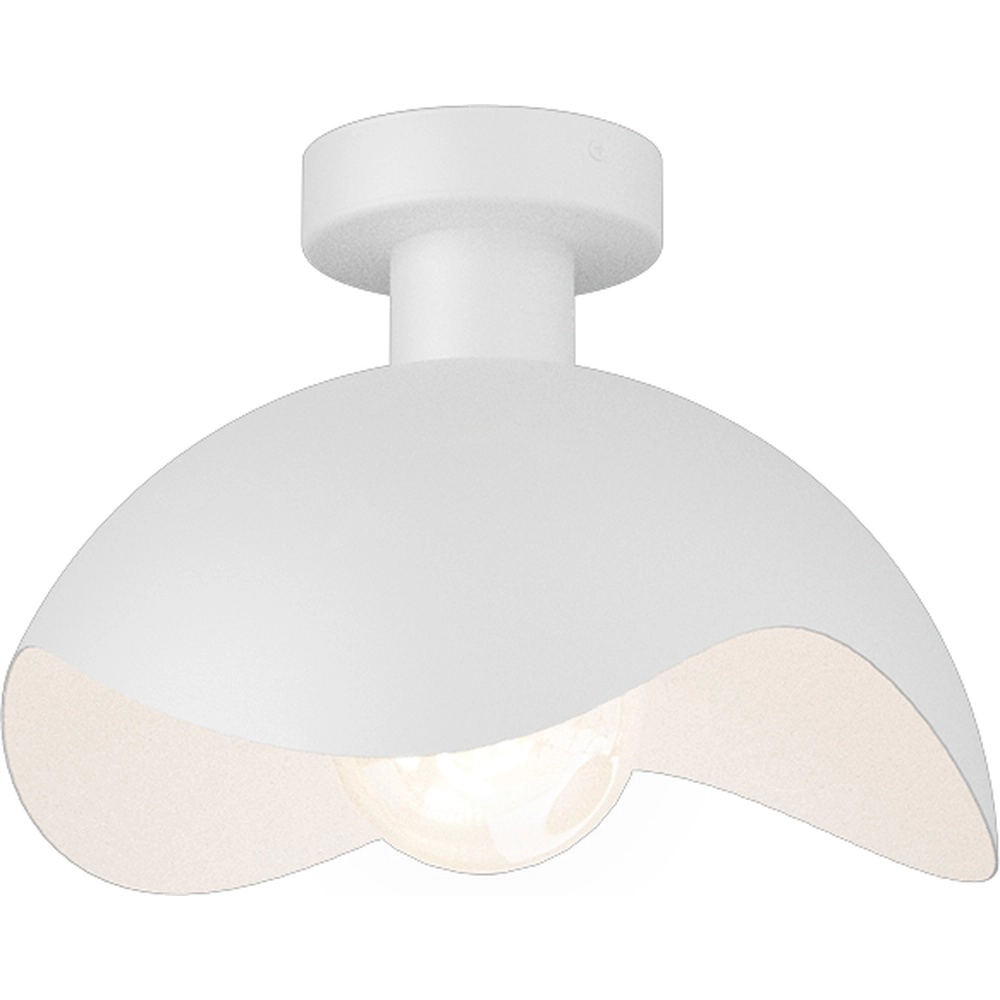 Design-Deckenlampe Volta Ø 30cm – wellig – weiß