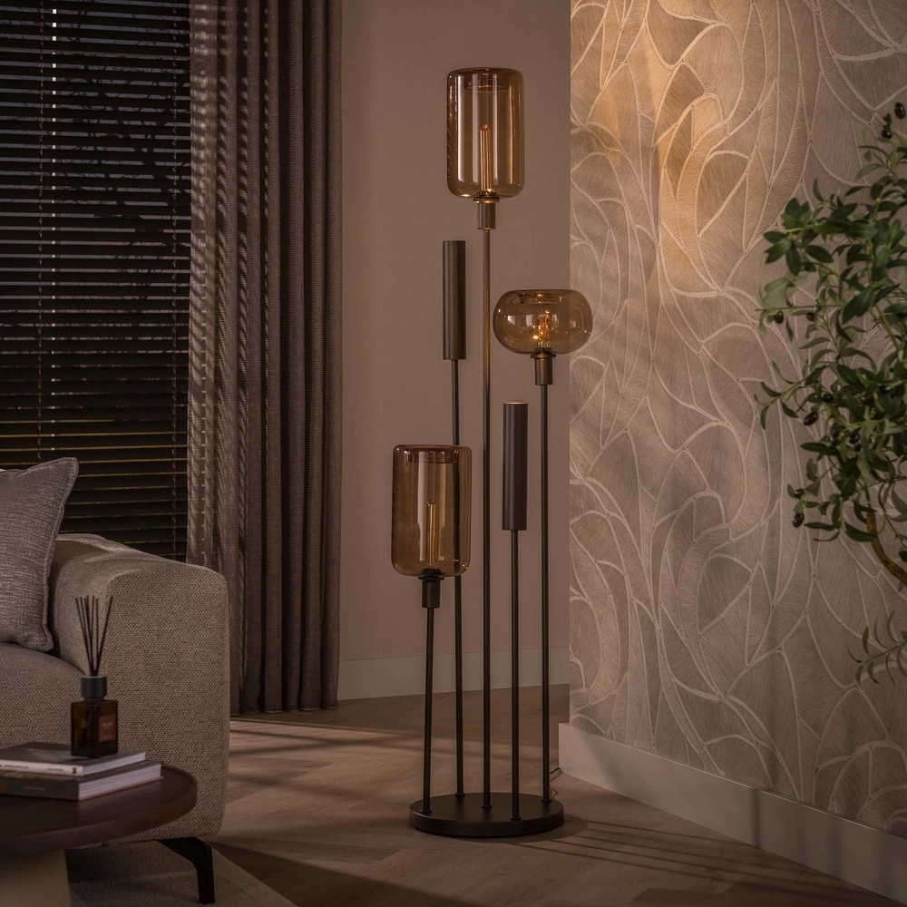 Design-Stehlampe Serene Sienna Brown Lyora 8716803514775