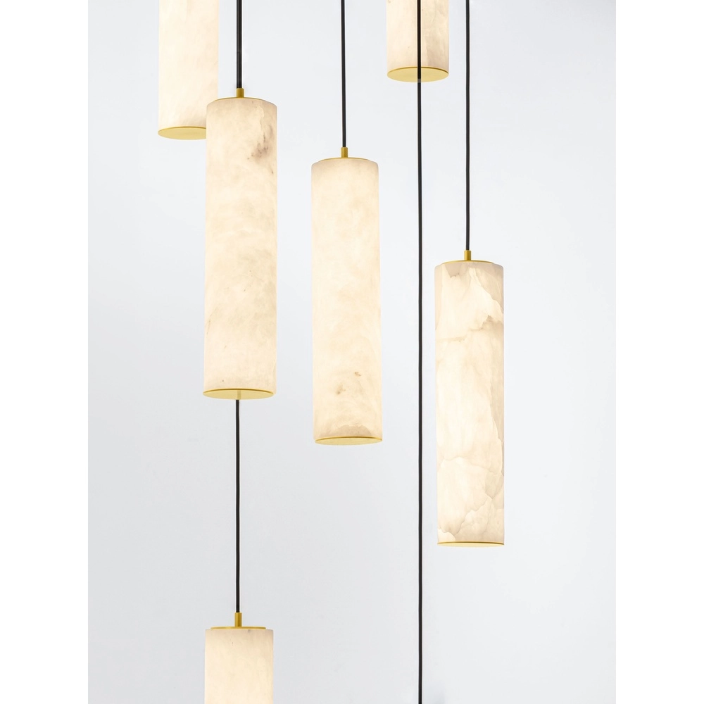 Pendellampe Diletto Gold mit weißen 24-Lichtern Lyora 5212063503250