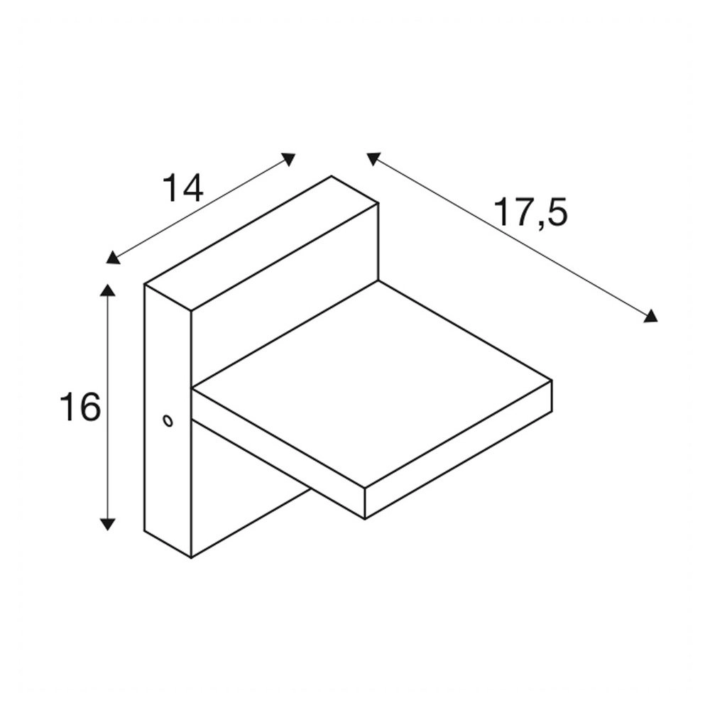 Wandleuchte Abridor Sensor SLV 4024163231817