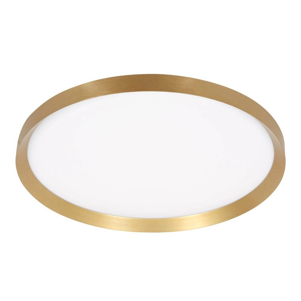 Schlanke Deckenleuchte Flady gold Ø 50cm Steinhauer 8712746171853