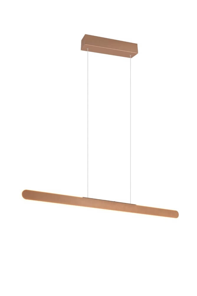 Einzigartige Hängelampe Helios Kaffeebraun