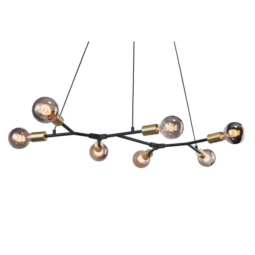 Design-Pendelleuchte Josefine schwarz länglich Nordlux 5704924001055