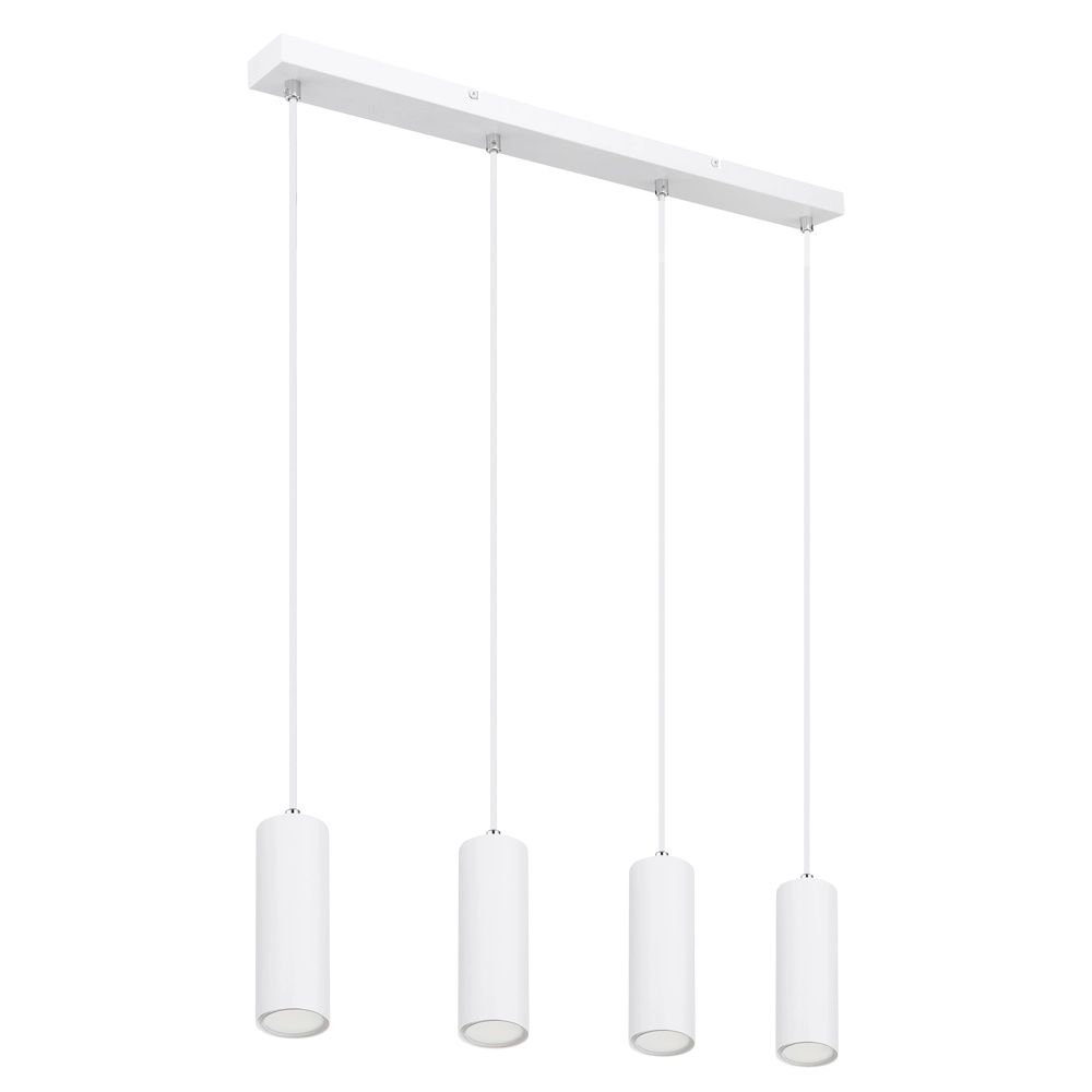 Pendellampe Robby 4-Licht weiß Globo 9007371436545