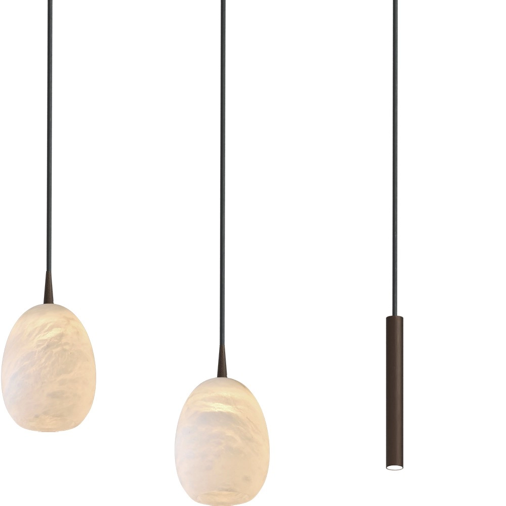 Design-Pendellampe Alta 8-Glas Kakao Masterlight 8718121438269